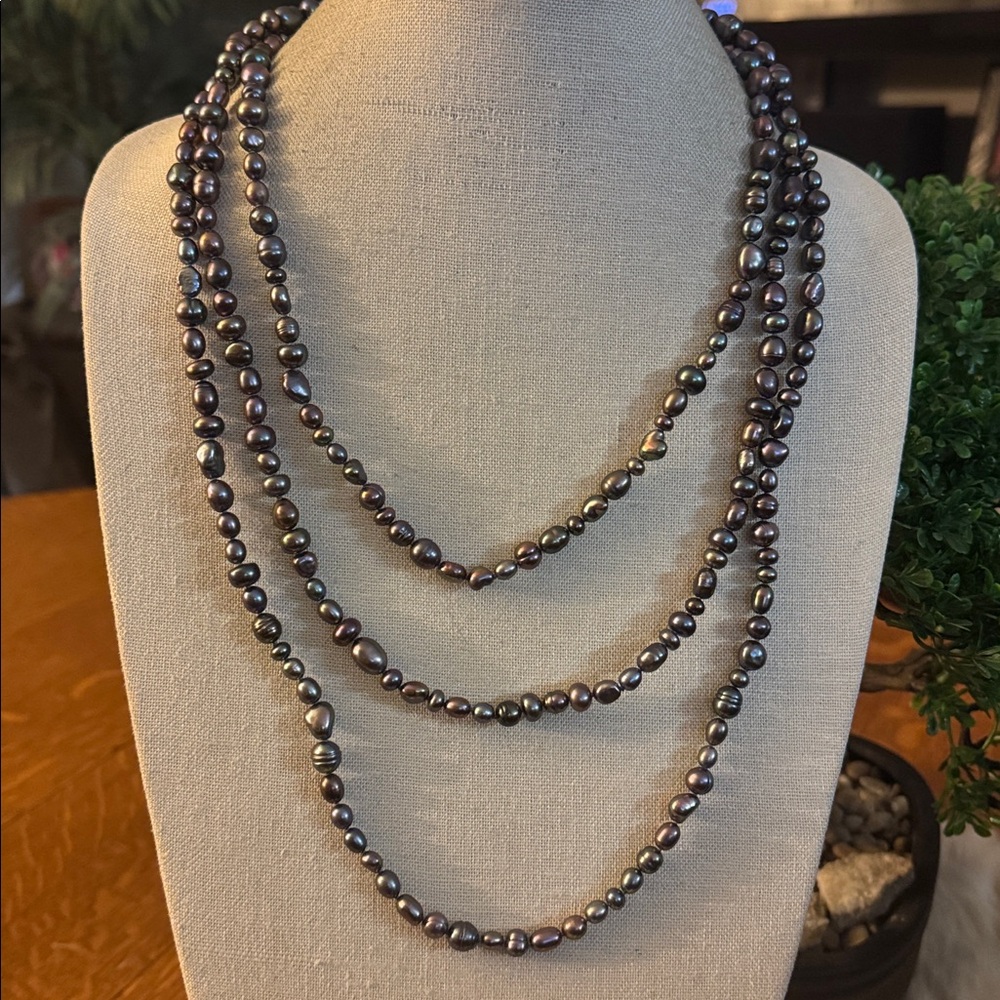 Honora Long Peacock Pearl Necklace